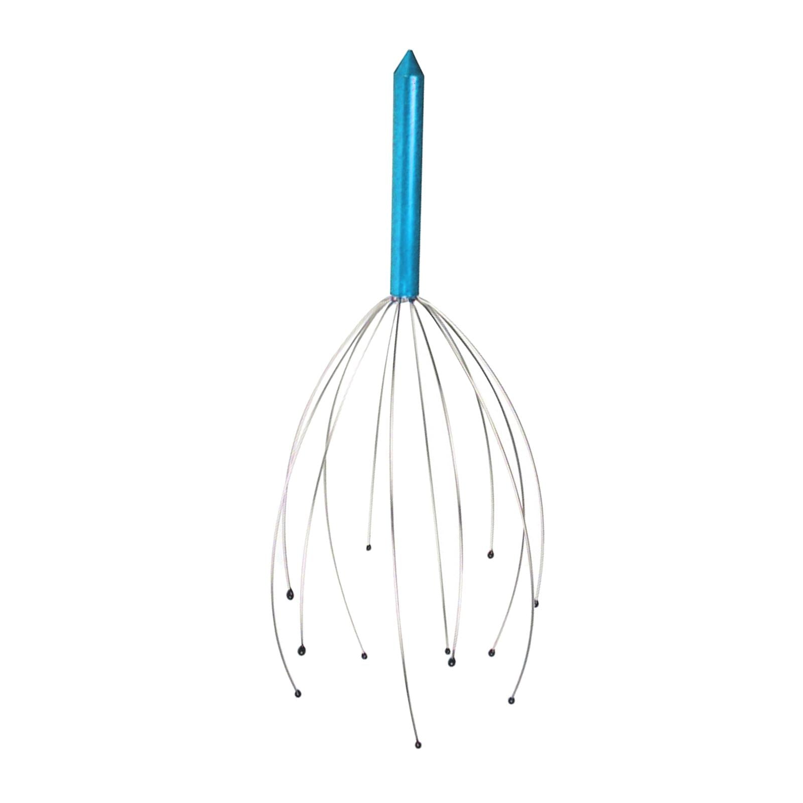 Scalp Massagers Tool Handheld Head Massage Tingler  blue