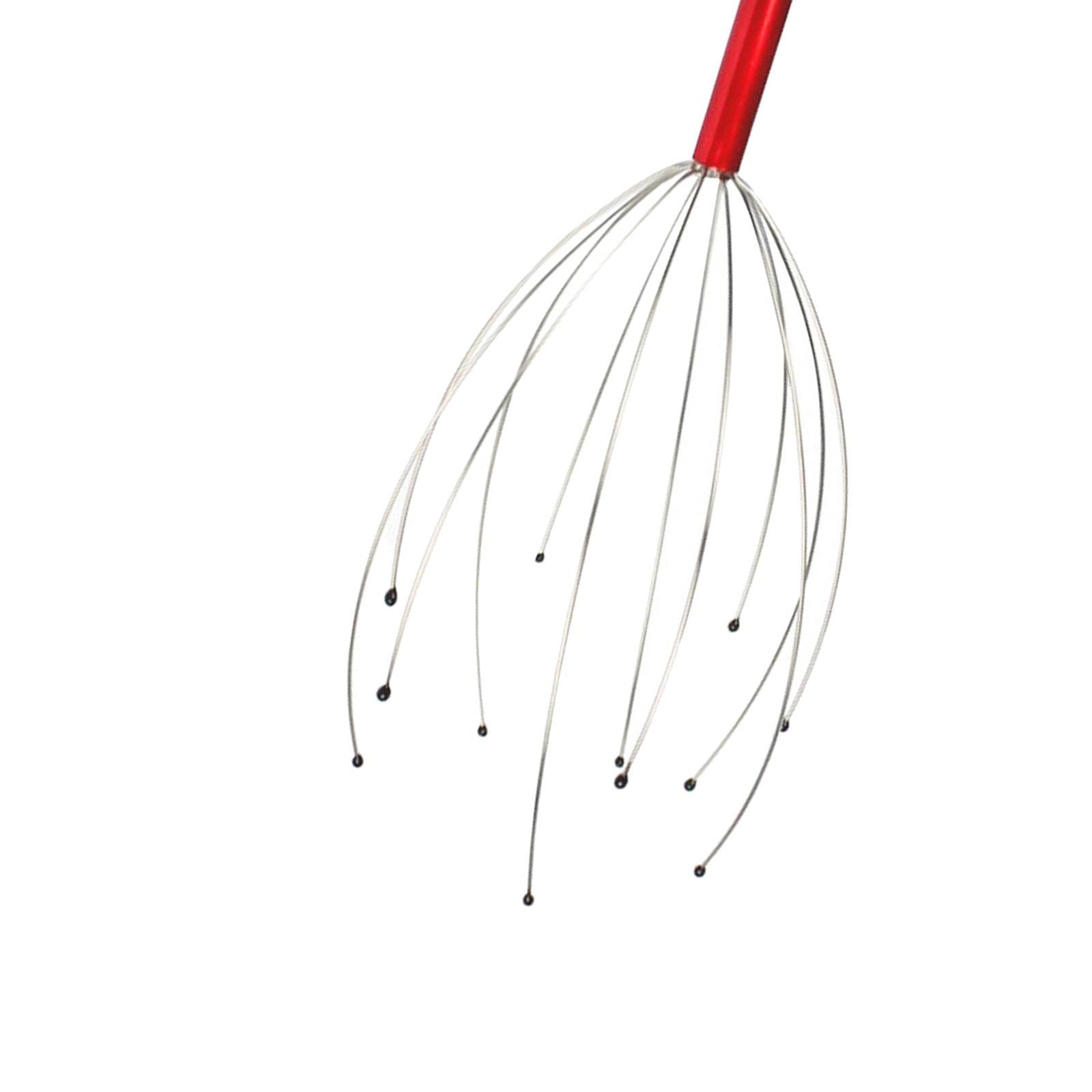 Scalp Massagers Tool Handheld Head Massage Tingler  red