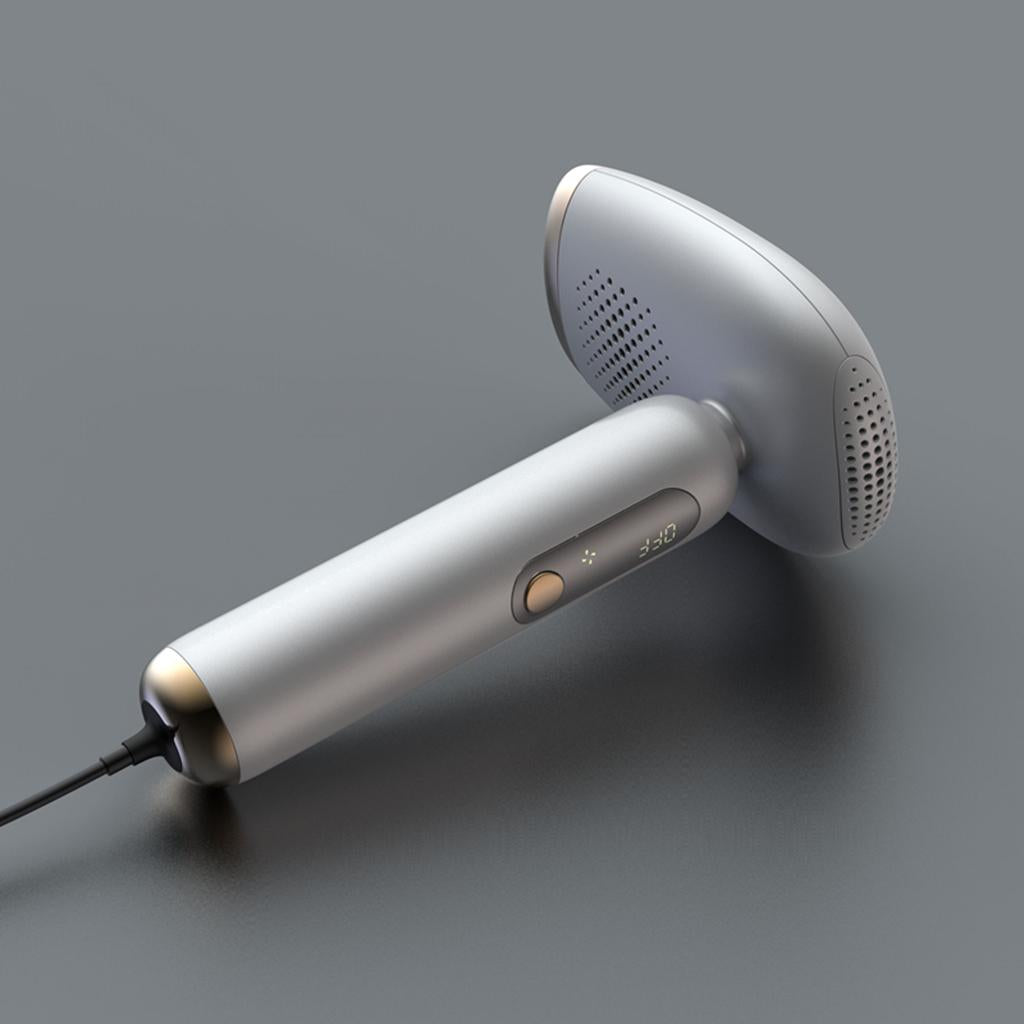 Laser Hair Removal Device Convenient for Armpits Face Arms Bikini Line White