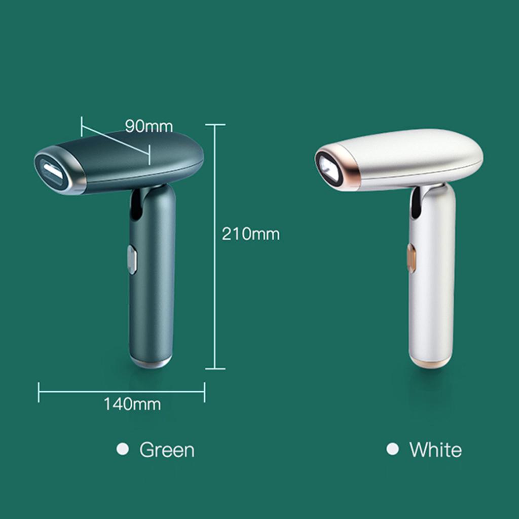Laser Hair Removal Device Convenient for Armpits Face Arms Bikini Line White