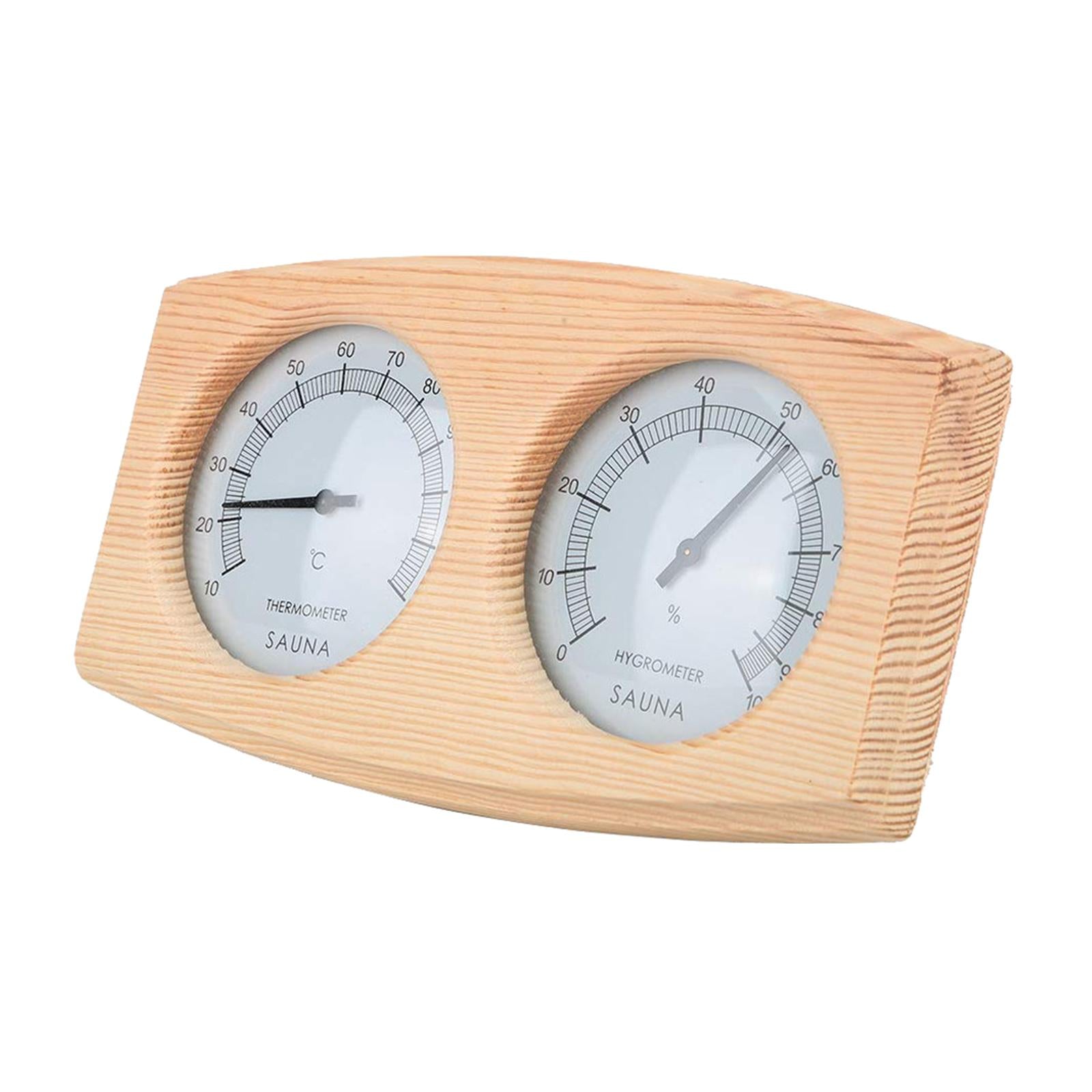 2in1 Portable Wall Mounted Sauna Thermometer Hygrothermograph Sauna Tools