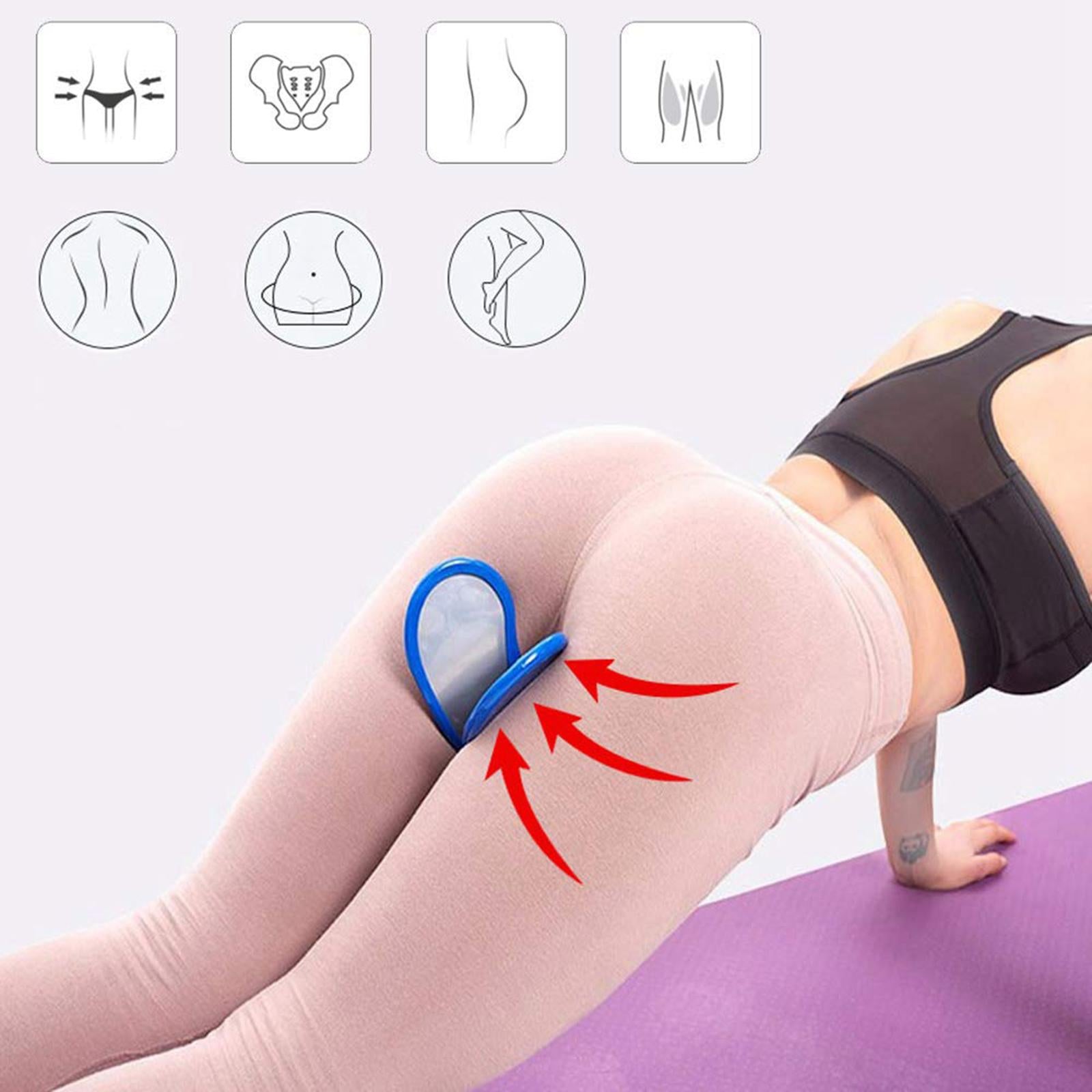 Pelvic Pelvis Floor Muscle Exerciser Correction Beautiful Buttocks purple