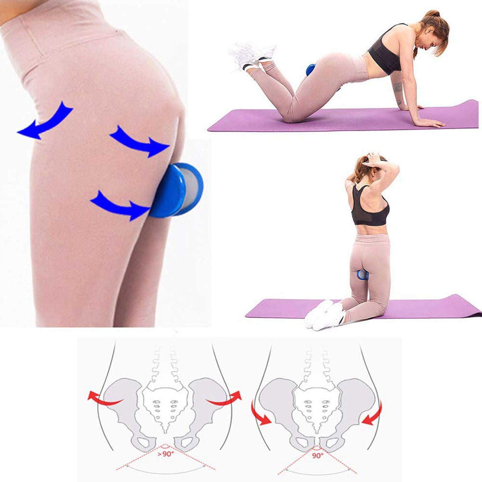 Pelvic Pelvis Floor Muscle Exerciser Correction Beautiful Buttocks purple