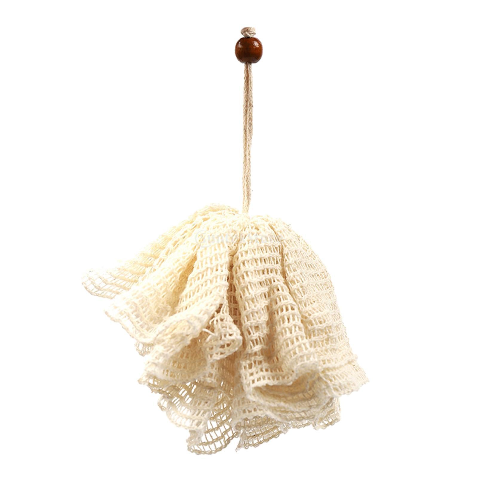 Sisal Bath Shower Loofah Sponge Body Scrubber Shower Essential Skin Care