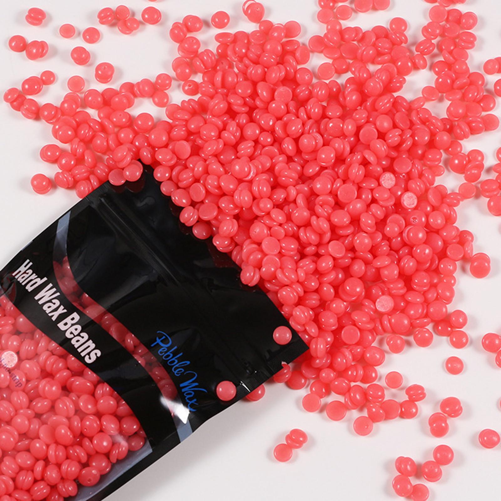 Hard Wax Beads 100g Hair Wax Wax Beans No Strip Hair Removal Kit Pink