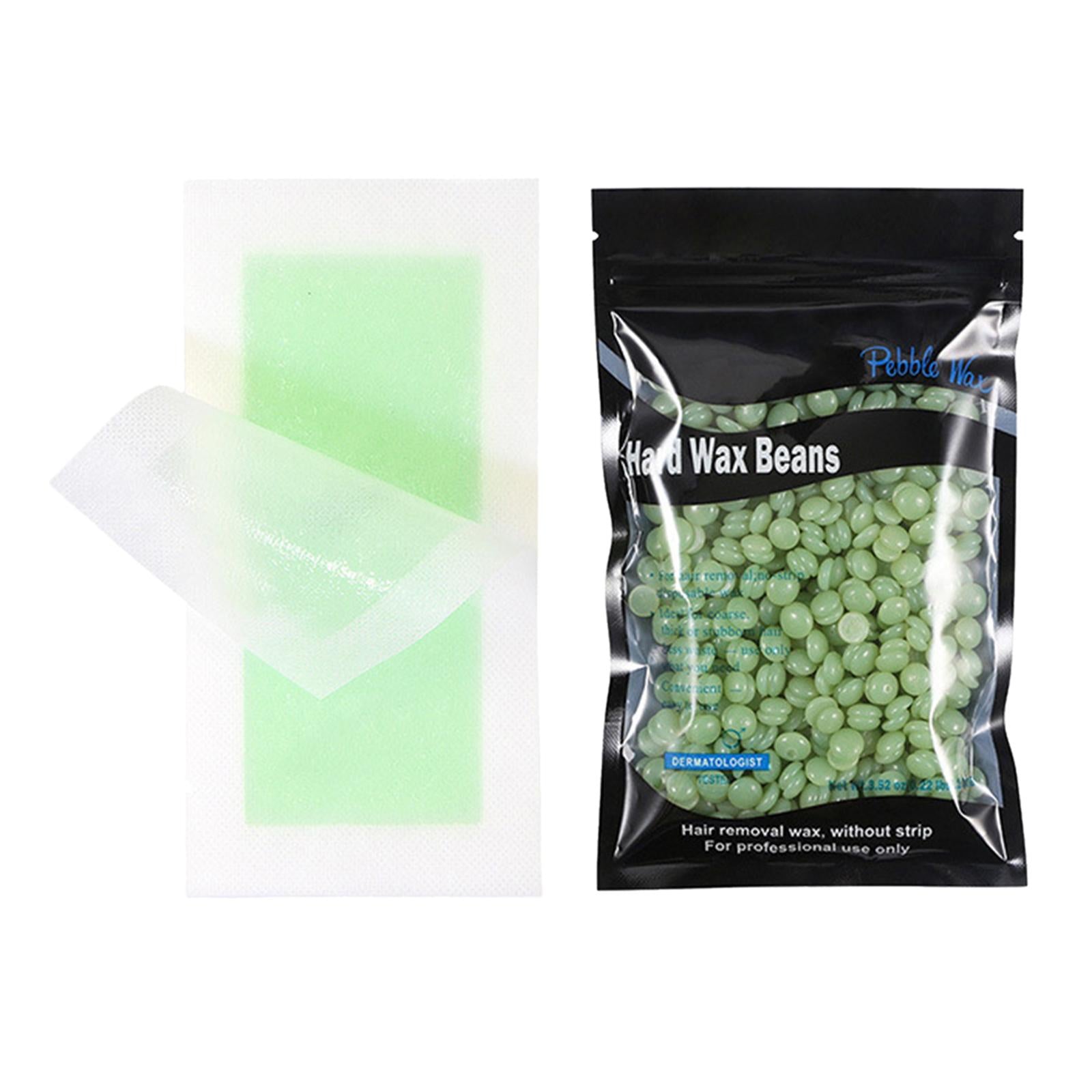 Hard Wax Beads 100g Hair Wax Wax Beans No Strip Hair Removal Kit Green