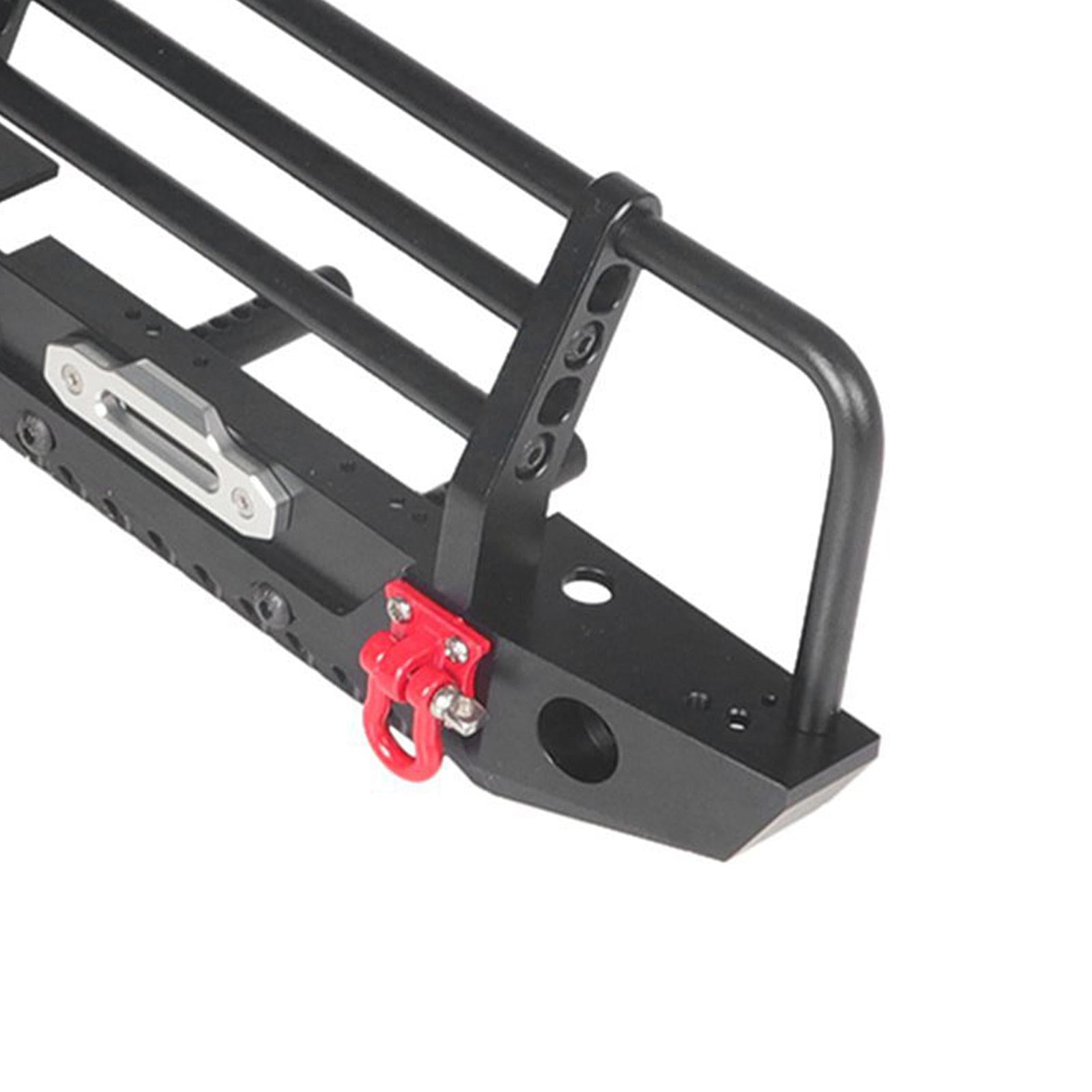 1:10 RC Crawler Metal Anticollision Front Bumper for Parts
