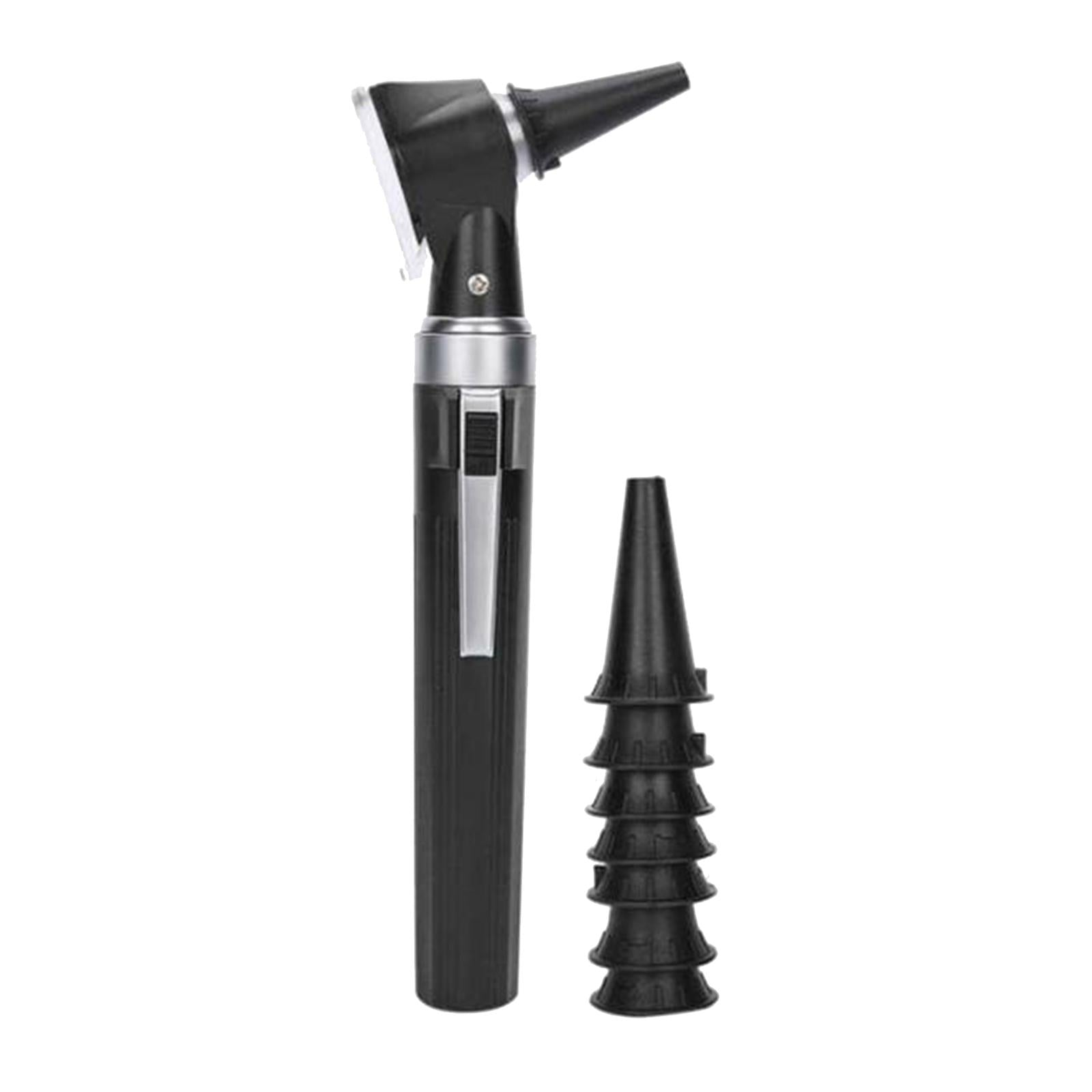 New Mini Diagnostic Ear Otoscope Instruments Ear Magnifier Set New Black