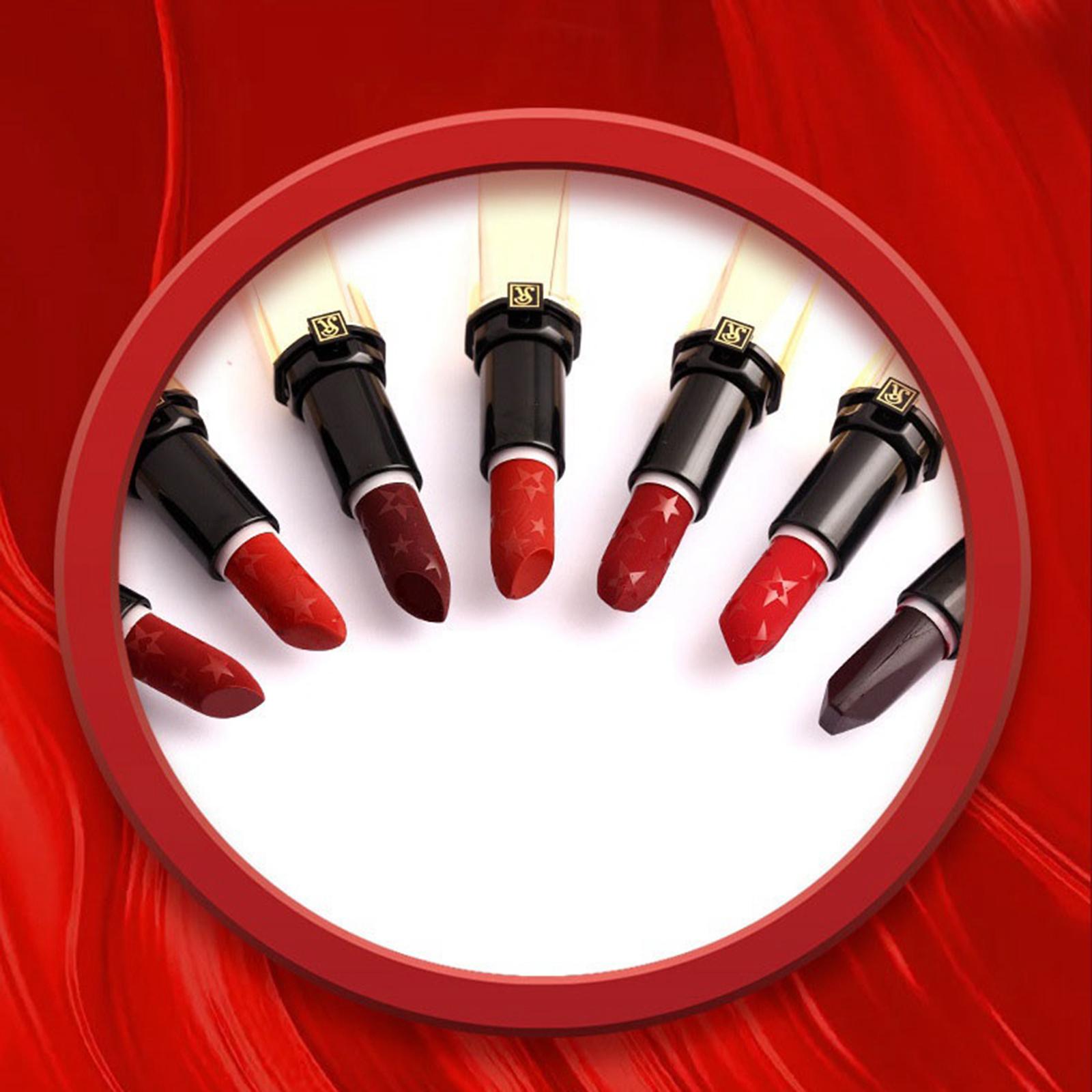 Red Sensational Lipstick Creamy Lip Makeup Matte Finish 3.8g for Women 805