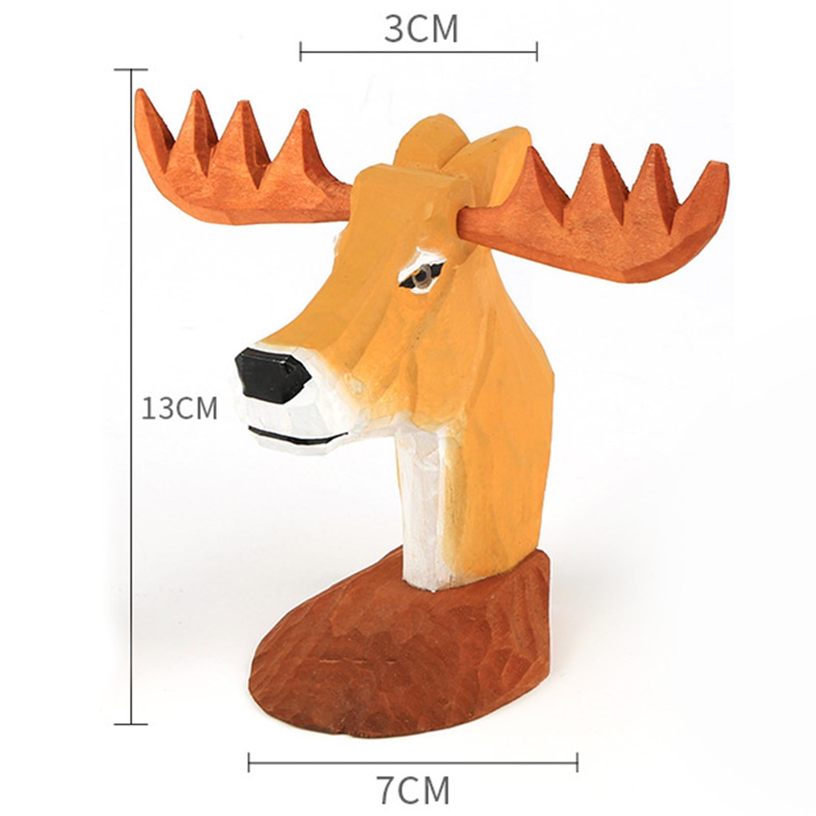 Wooden Handmade Spectacle Eyeglass Holder Animal Display Rack Deer
