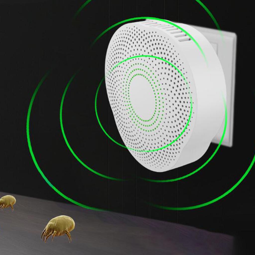 Portable Ultrasonic Dust Mite Controller Safety for Home Bedroom Restaurants