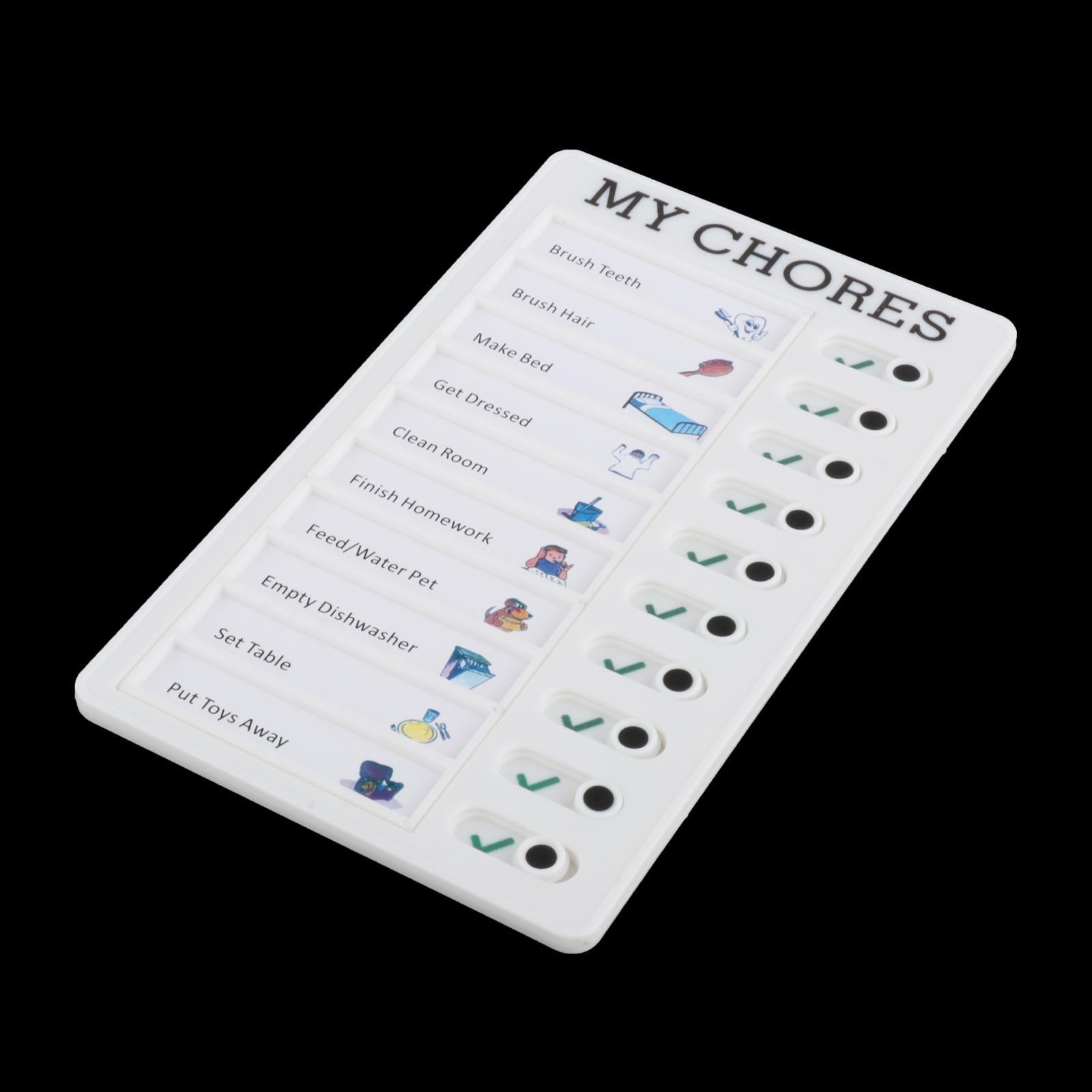 Memo Board Note Pad Chore Chart Daily Planner Reminding Time  My Chores