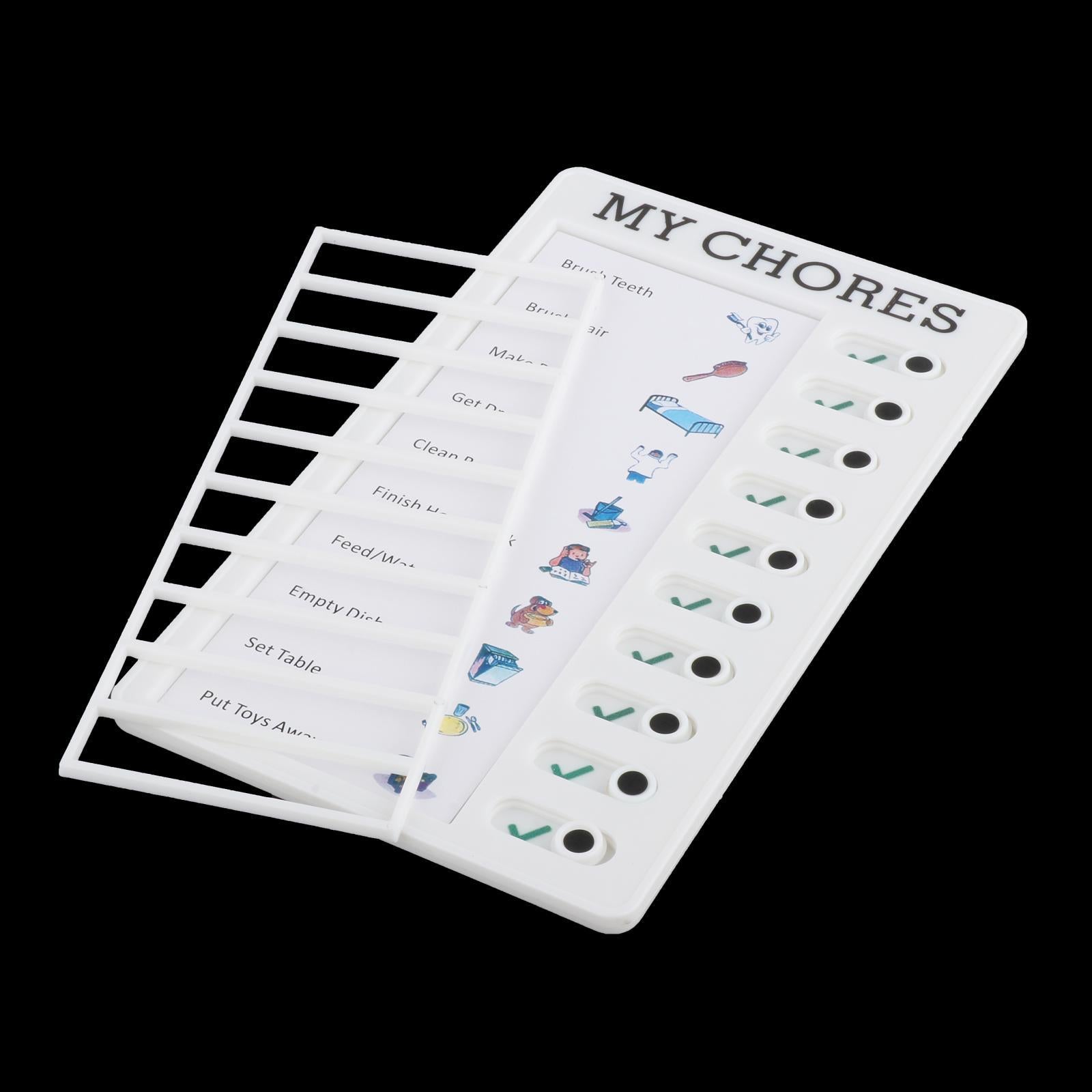Memo Board Note Pad Chore Chart Daily Planner Reminding Time  My Chores