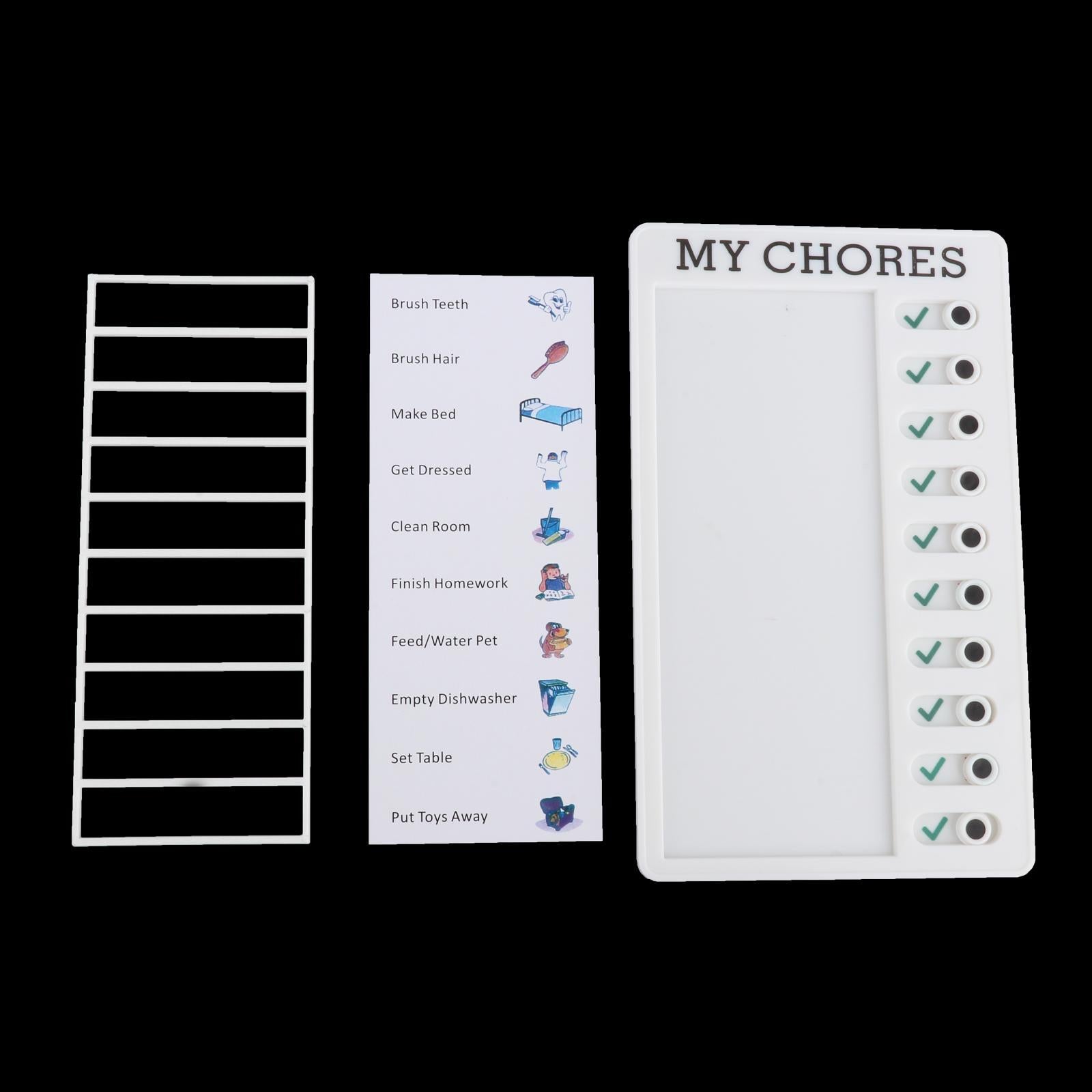 Memo Board Note Pad Chore Chart Daily Planner Reminding Time  My Chores