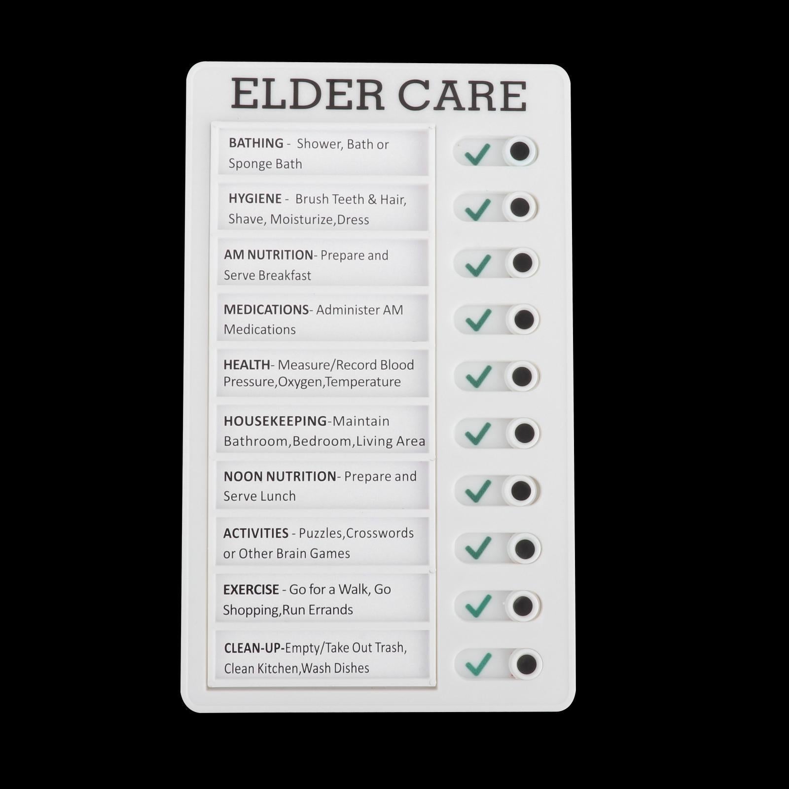 Memo Board Note Pad Chore Chart Daily Planner Reminding Time  Elder Care