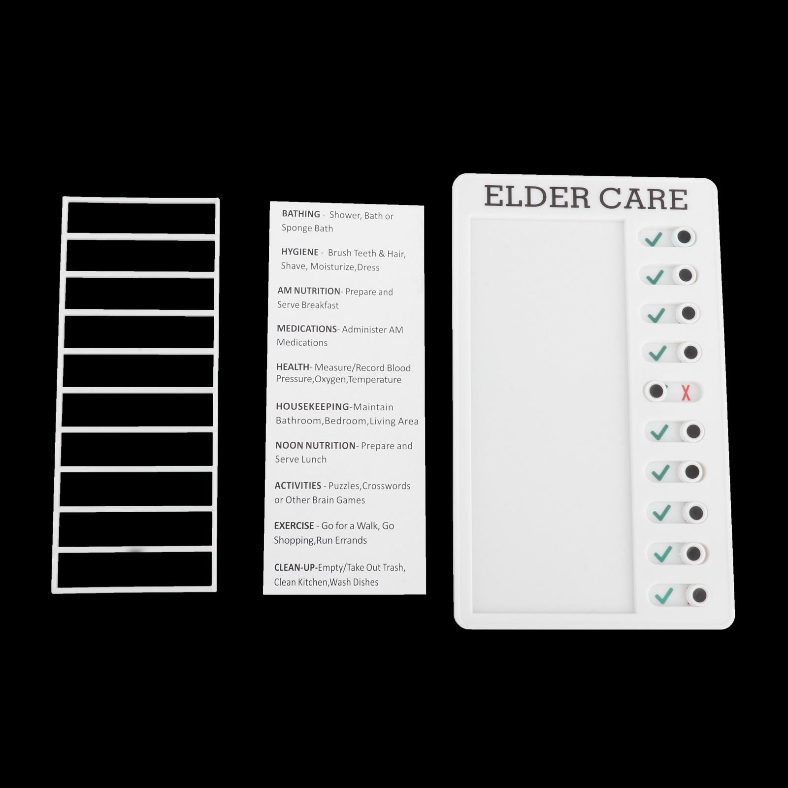 Memo Board Note Pad Chore Chart Daily Planner Reminding Time  Elder Care