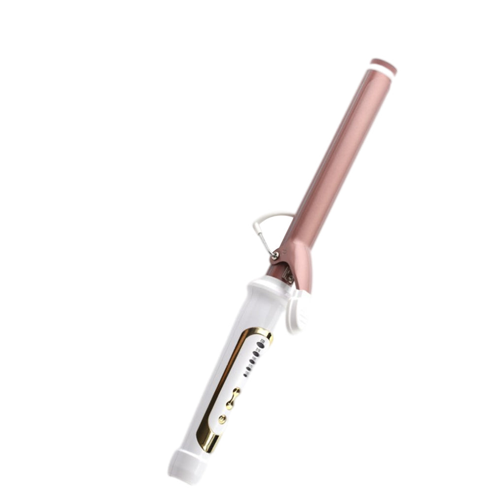 Portable Auto Hair Curler 5 Level for Curls Waves Diameter 19mm Rose Gold