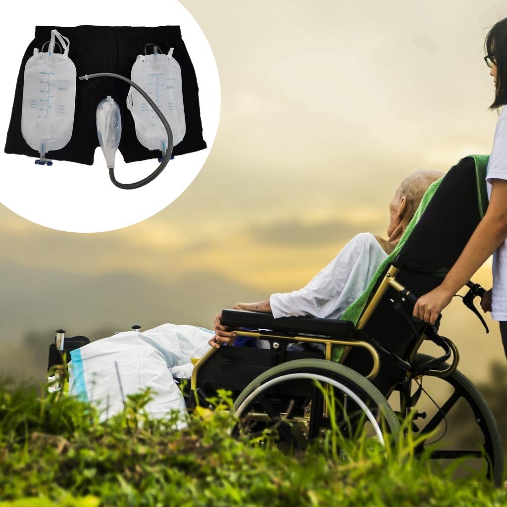 Incontinence Underwear Portable Leak Proof with Tube waistline below2.5ft