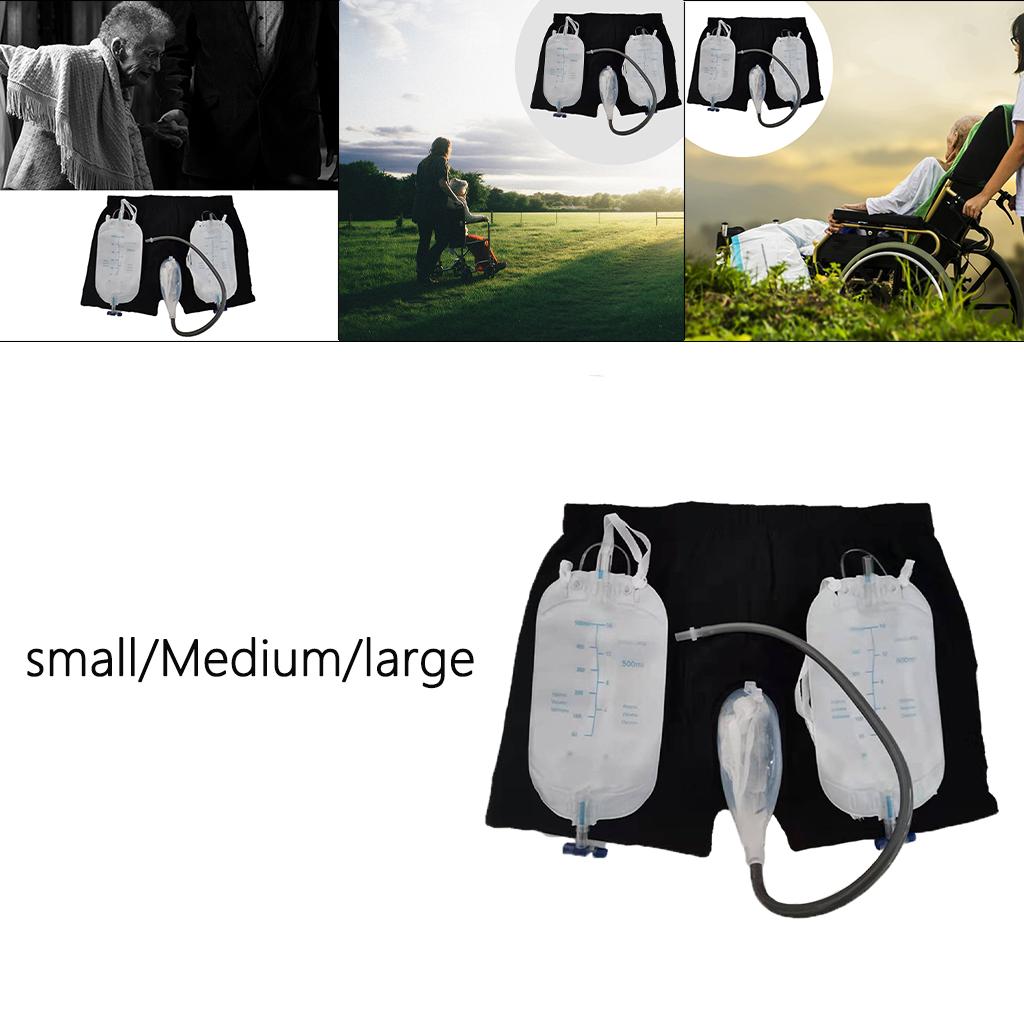 Incontinence Underwear Portable Leak Proof with Tube waistline below2.5ft