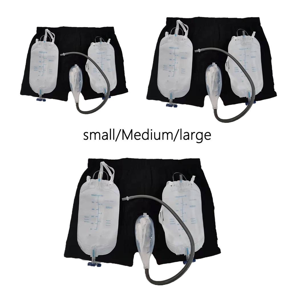 Incontinence Underwear Portable Leak Proof with Tube waistline below2.5ft