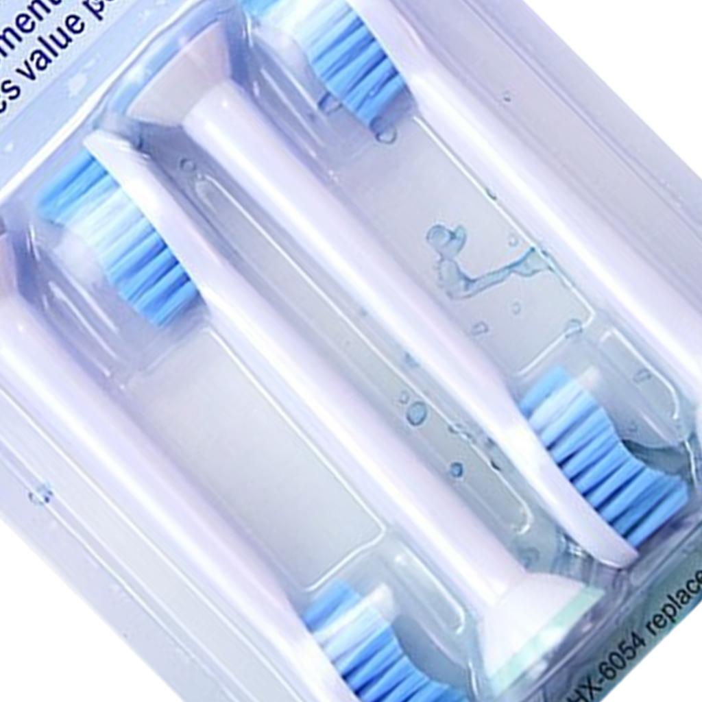 Replacement Toothbrush Heads Pack of 4 for Phillips Sonicare  HX6054