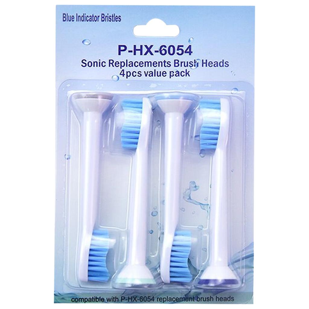 Replacement Toothbrush Heads Pack of 4 for Phillips Sonicare  HX6054