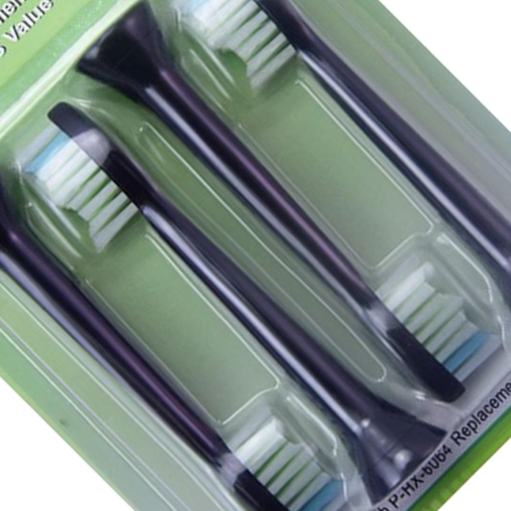 Replacement Toothbrush Heads Pack of 4 for Phillips Sonicare  HX6064B