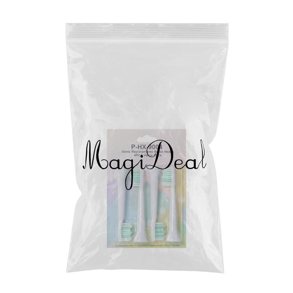 Replacement Toothbrush Heads Pack of 4 for Phillips Sonicare HX9004