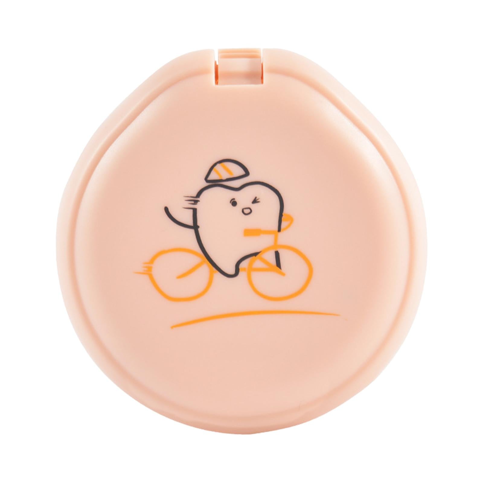 UVC Toothbrush Sterilizer Case Kills Germs Mini for Home and Travel Orange