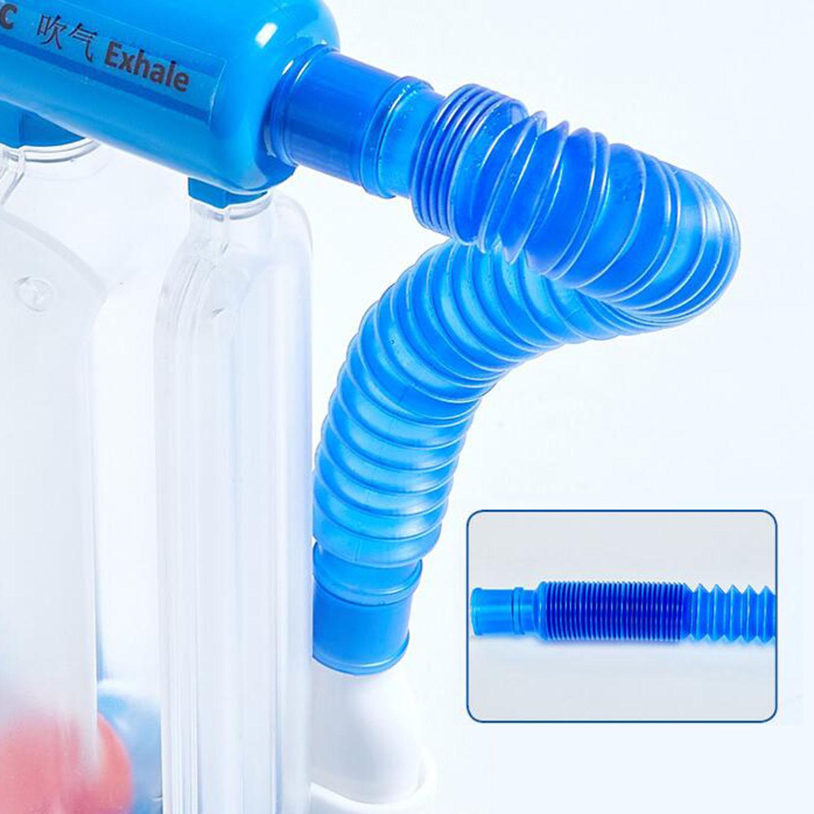 Breathing Exerciser Trainer Spirometer Detachable 3 Ball for Test Children