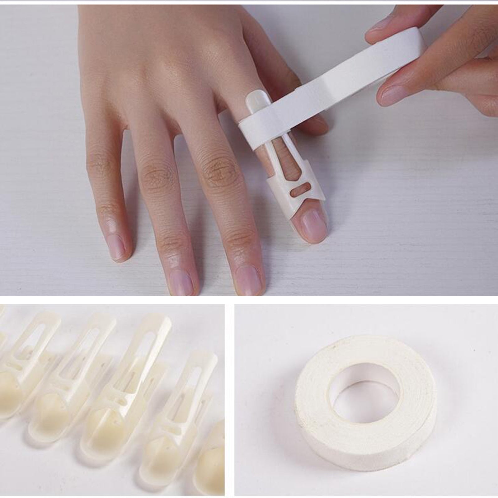 Finger Splints Simple Lightweight Straightening Fix for Osteoarthritis 42-48mm