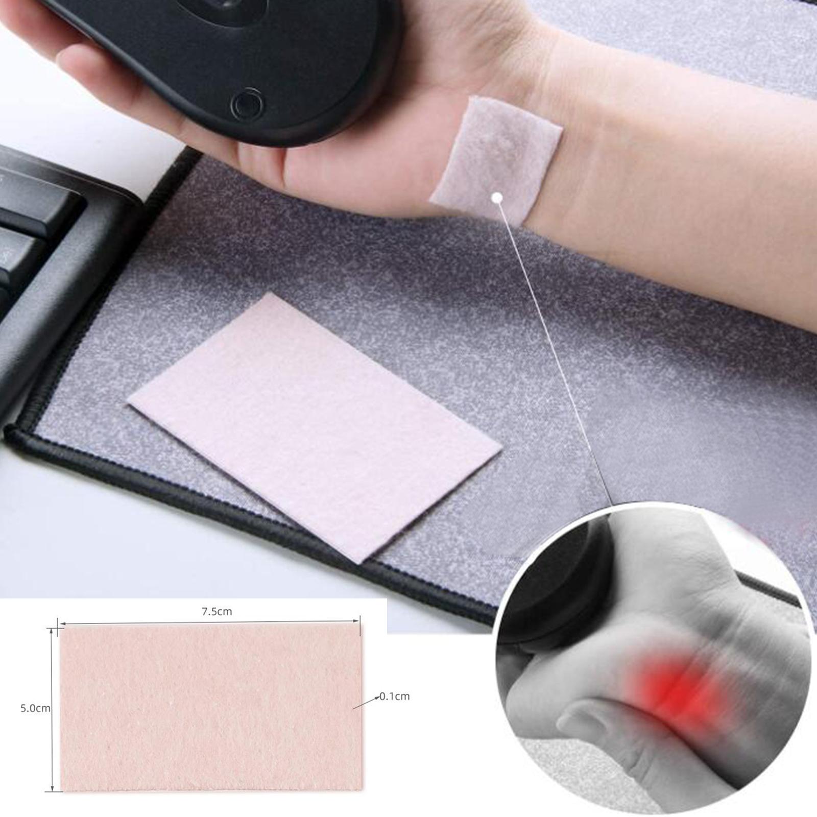 25Pcs Multifunction Shoe Heel Pad Tape Wrist Use Foot Cushion Pads for Boots