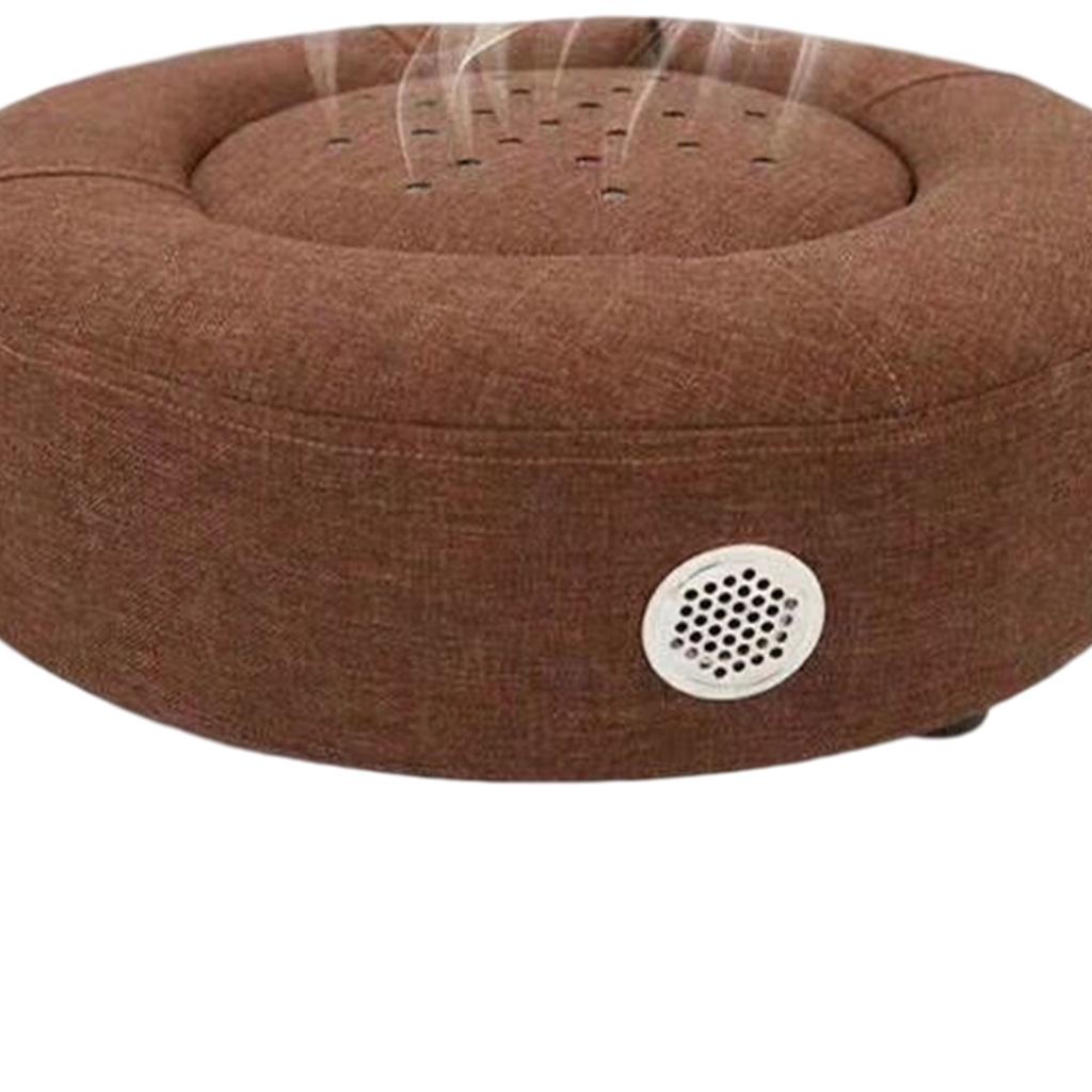 Moxibustion Cushion Stool Therapy Cushion Stress Relief Home Sitting Brown