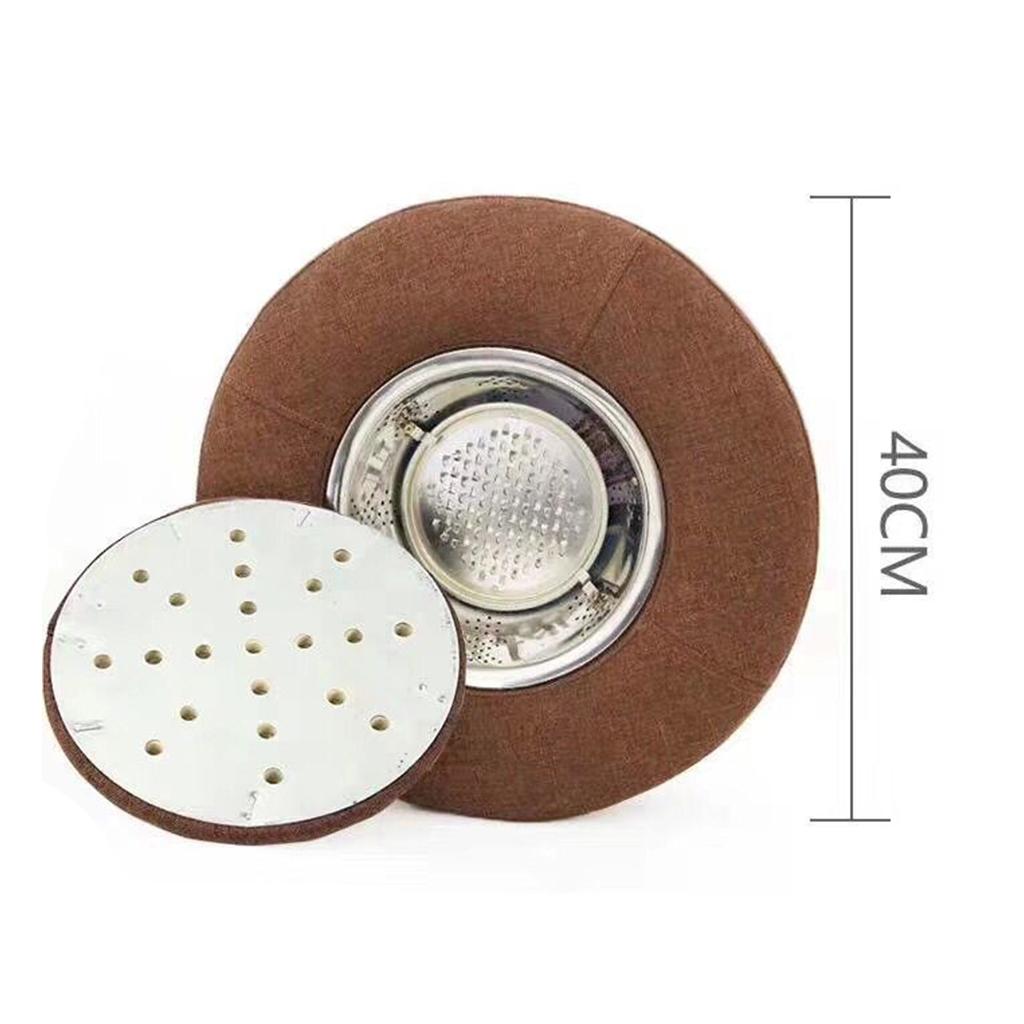 Moxibustion Cushion Stool Therapy Cushion Stress Relief Home Sitting Brown