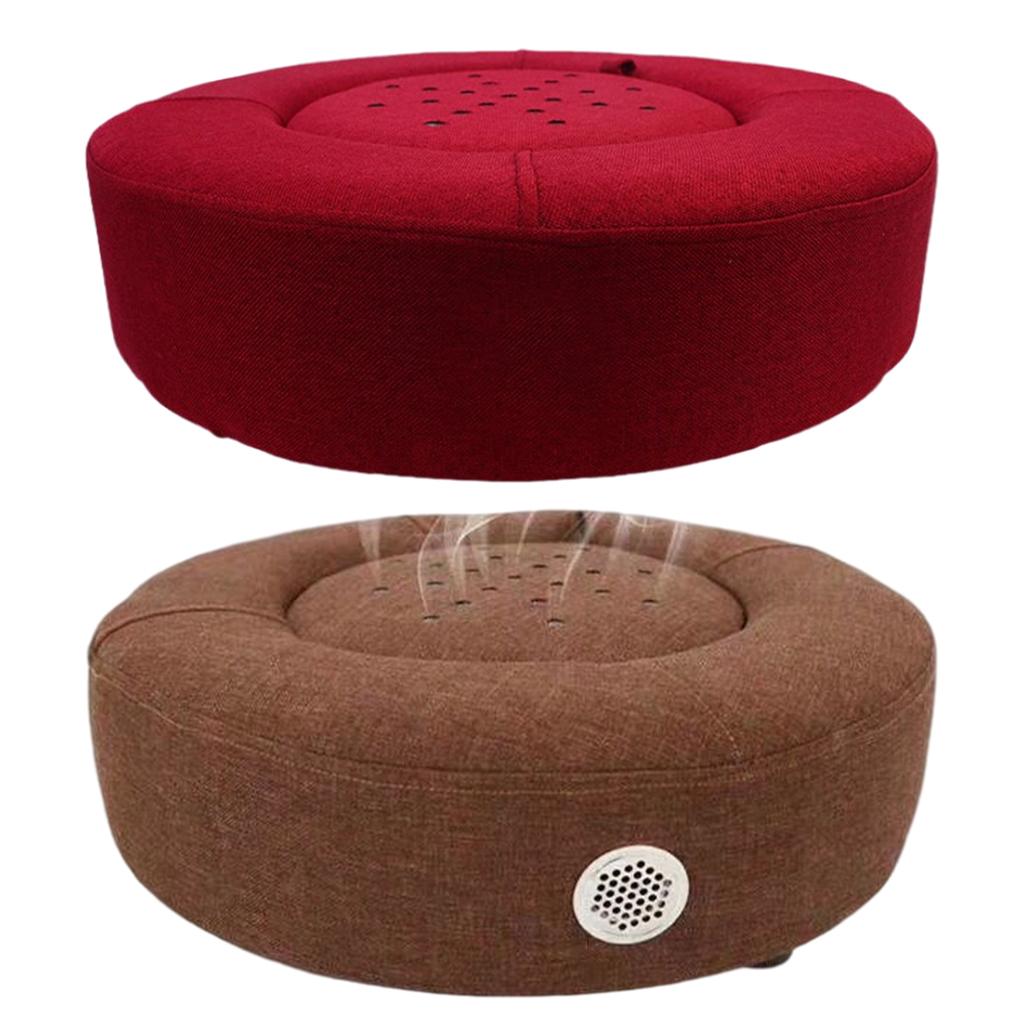 Moxibustion Cushion Stool Therapy Cushion Stress Relief Home Sitting Brown