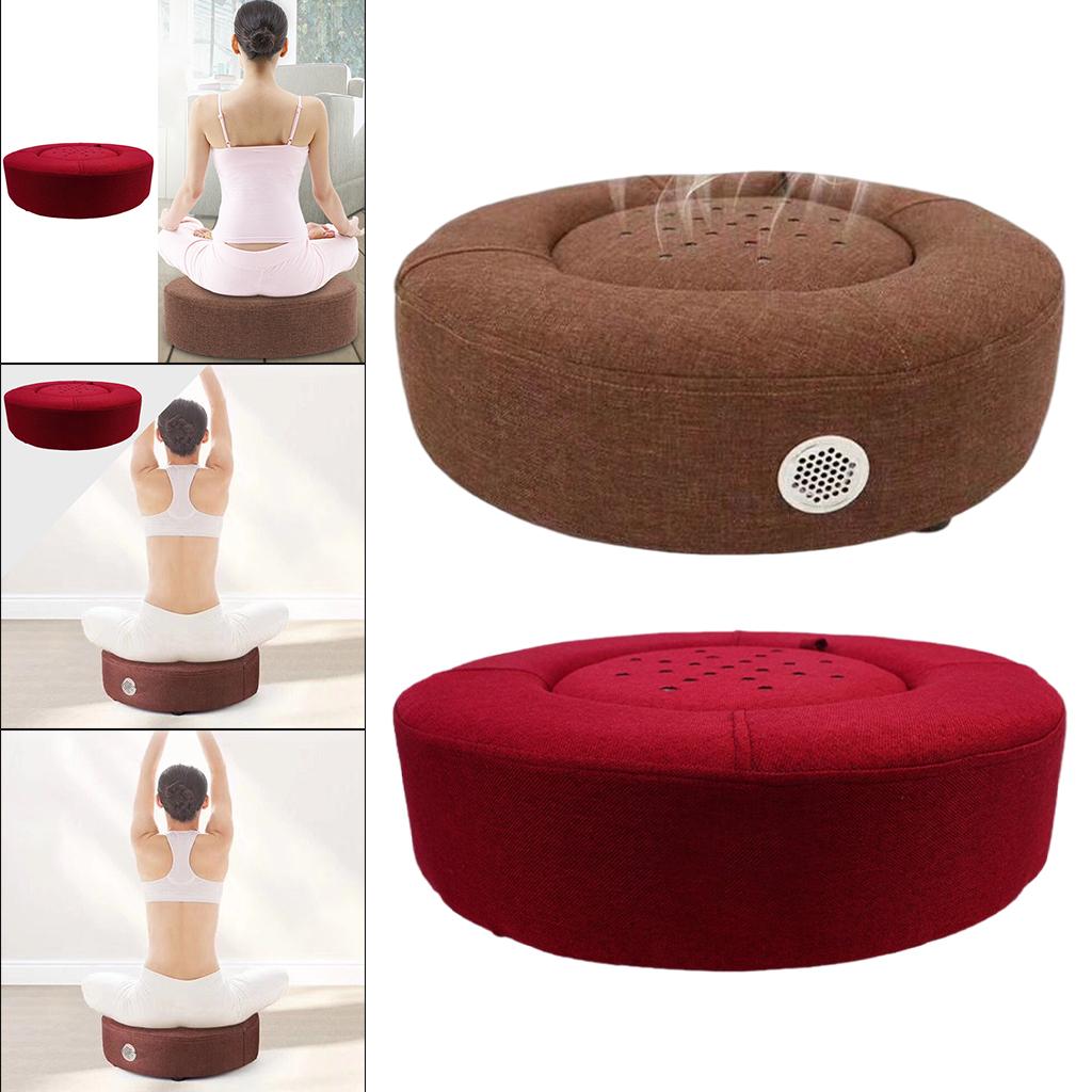 Moxibustion Cushion Stool Therapy Cushion Stress Relief Home Sitting Brown
