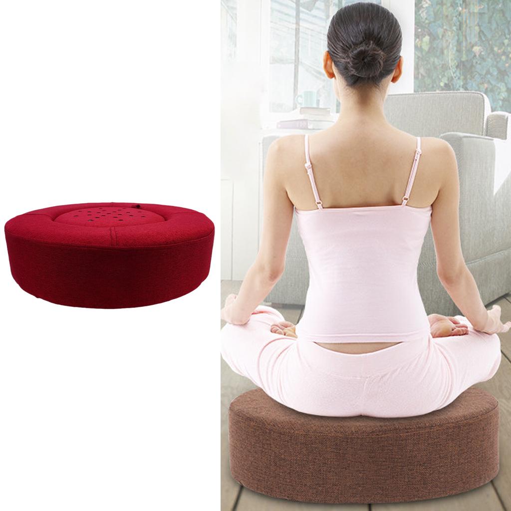 Moxibustion Cushion Stool Therapy Cushion Stress Relief Home Sitting Red