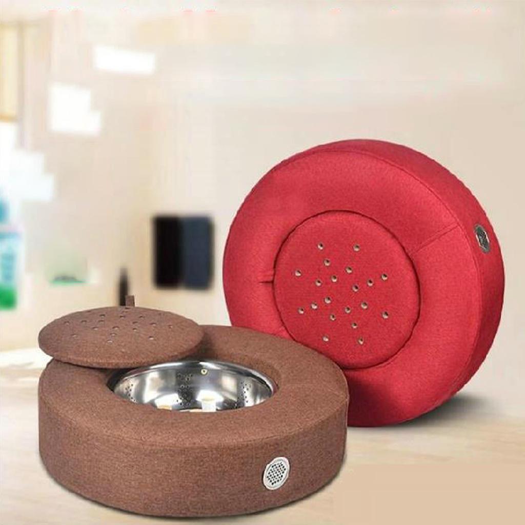 Moxibustion Cushion Stool Therapy Cushion Stress Relief Home Sitting Red