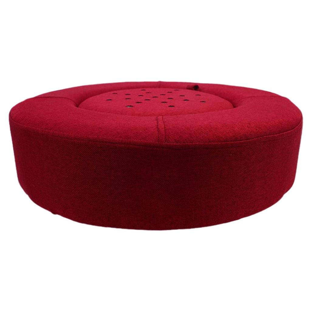 Moxibustion Cushion Stool Therapy Cushion Stress Relief Home Sitting Red
