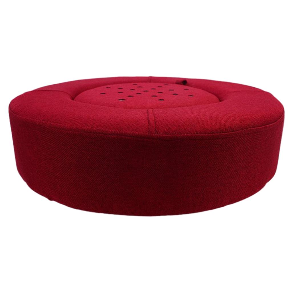 Moxibustion Cushion Stool Therapy Cushion Stress Relief Home Sitting Red