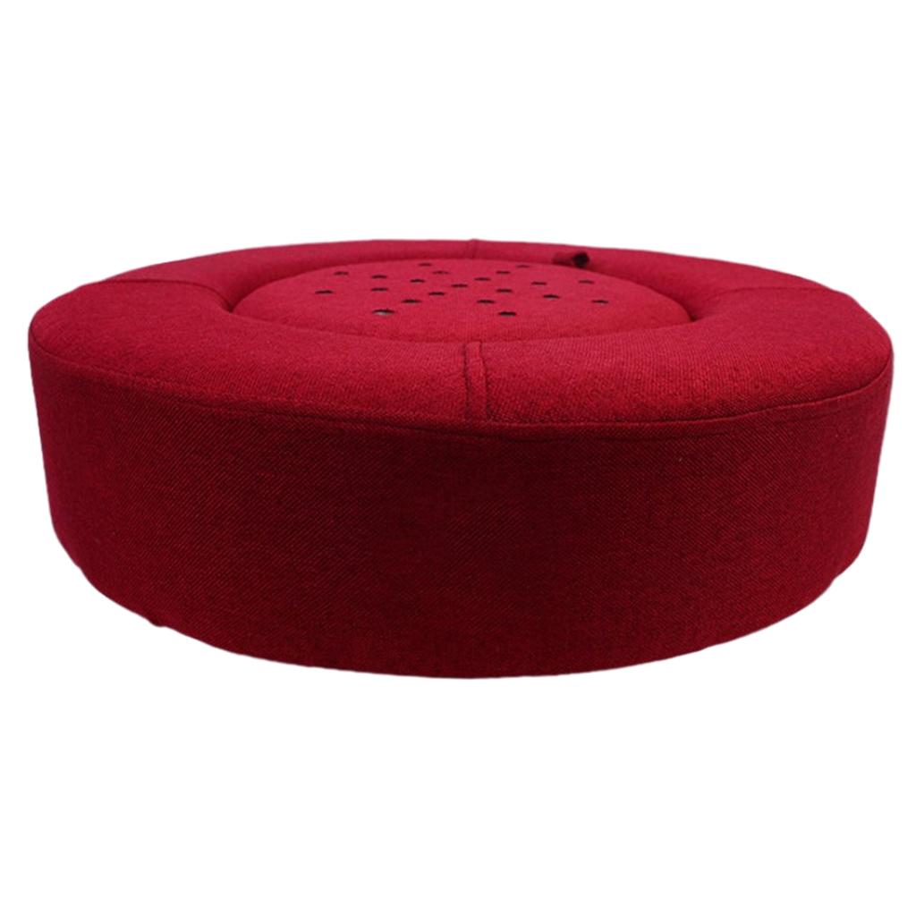 Moxibustion Cushion Stool Therapy Cushion Stress Relief Home Sitting Red