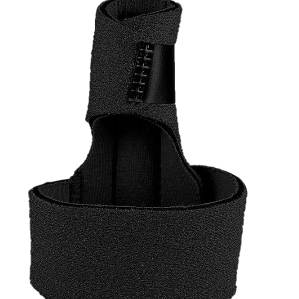 Finger Splint Brace Protection Support Fastening Tape for Broken Finger black right