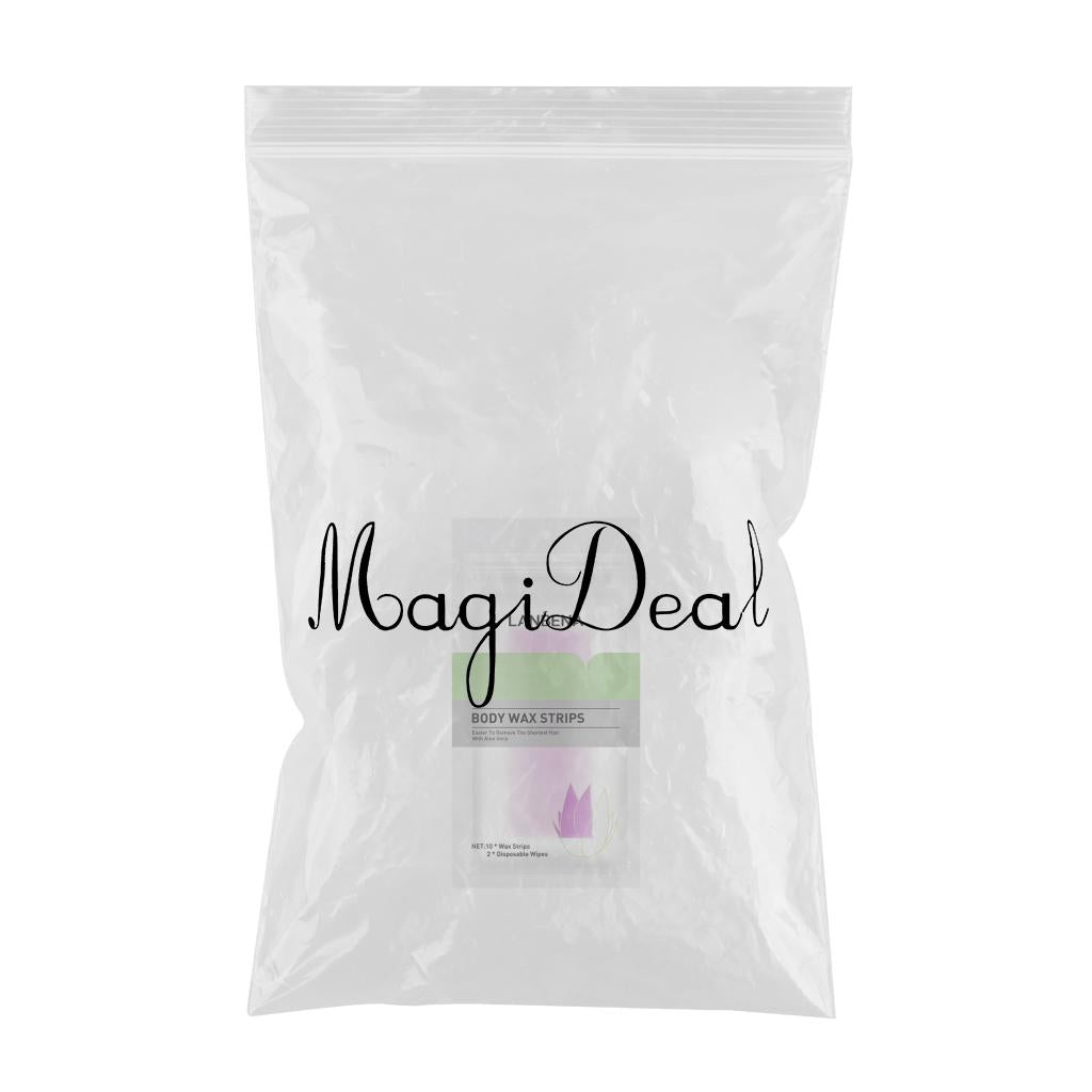 Wax Strips Paper Hypoallergenic Cold Facial Remover for Underarm Neck Purple