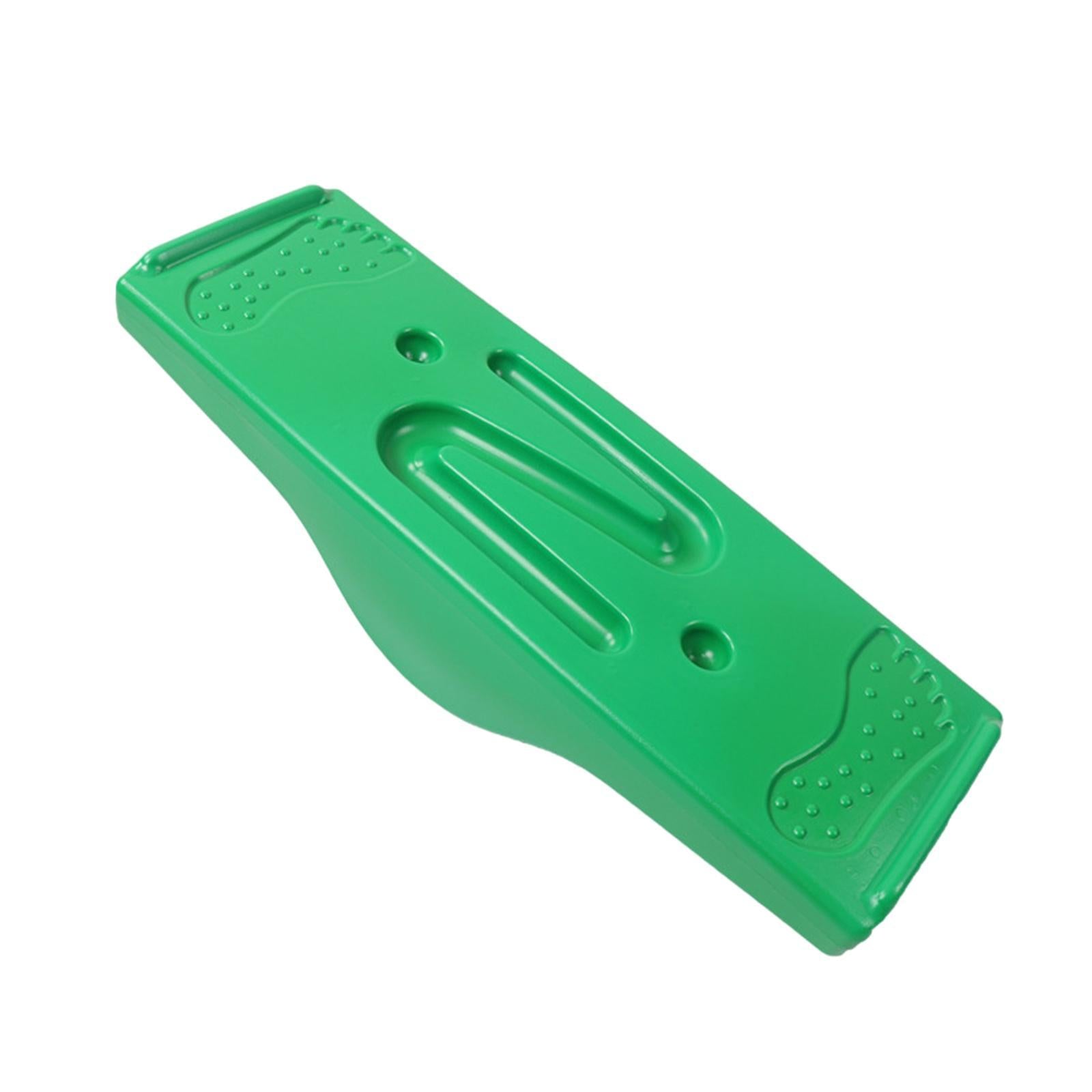 Kids Balance Board Sensory Training Coordination Exercise with 5 Balls Green