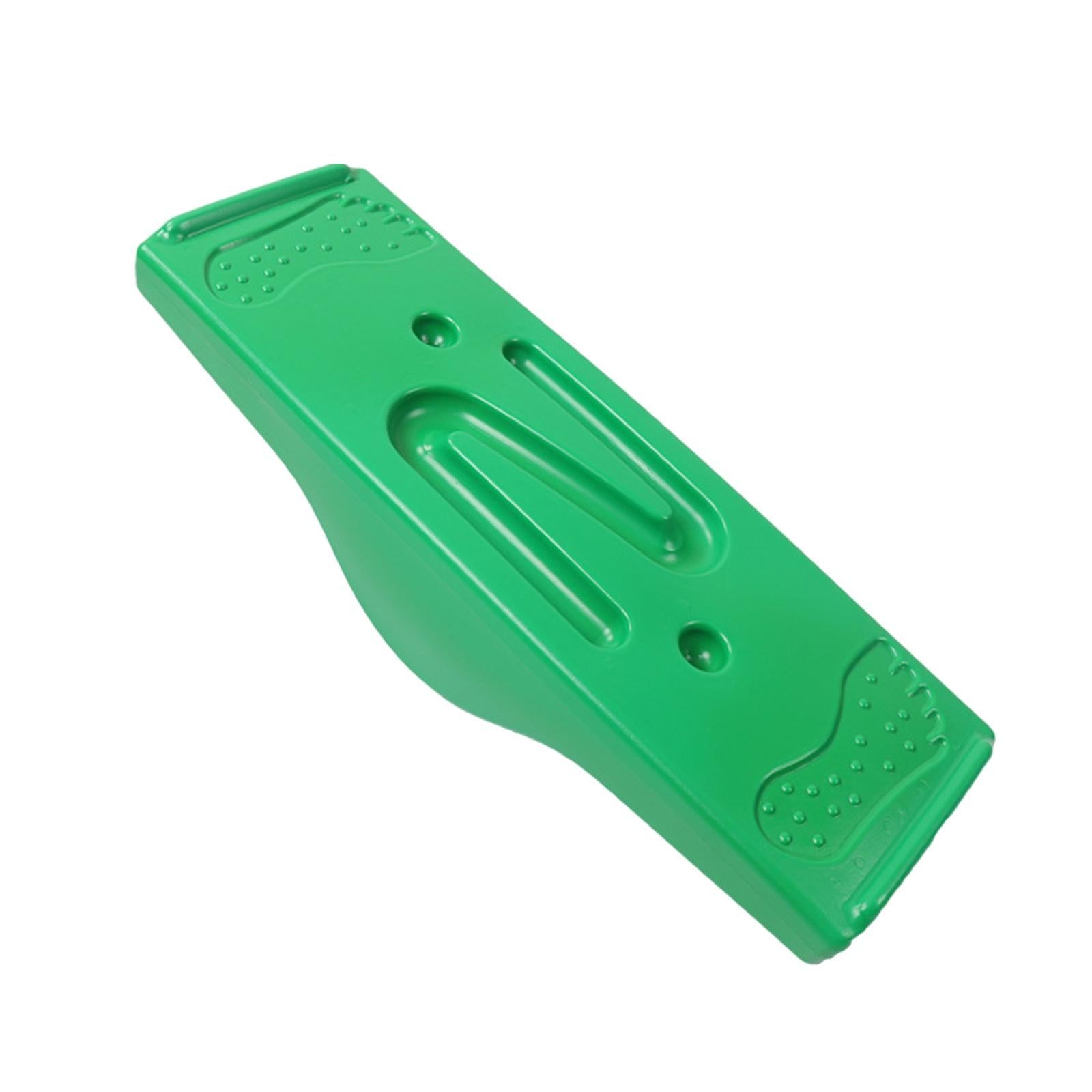 Kids Balance Board Sensory Training Coordination Exercise with 5 Balls Green