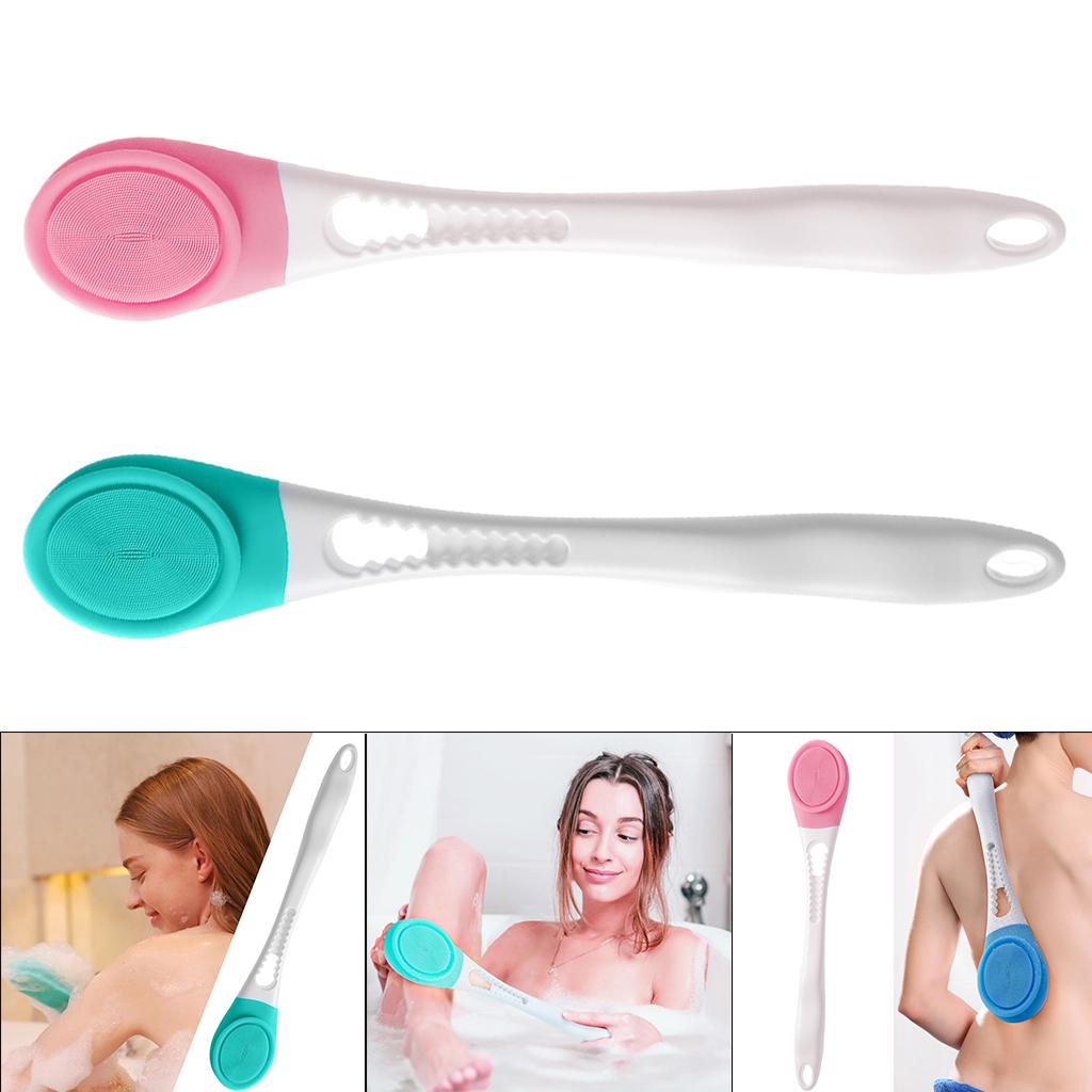 Electric Bath Brush Waterproof 3 Modes 400mAh for Shower Body Massage Green