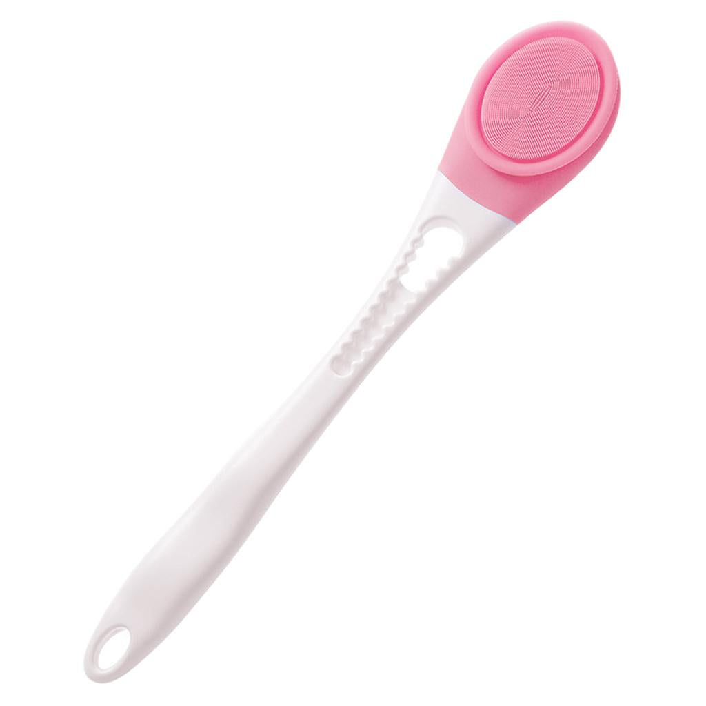 Electric Bath Brush Waterproof 3 Modes 400mAh for Shower Body Massage Pink
