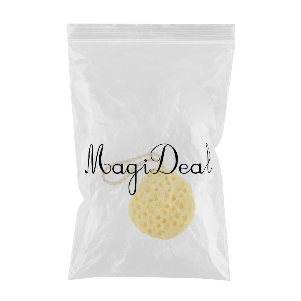 Fun Bath Sponge Soft Cute Massage Quick Drying for Baby Adult Mother Kids Yellow