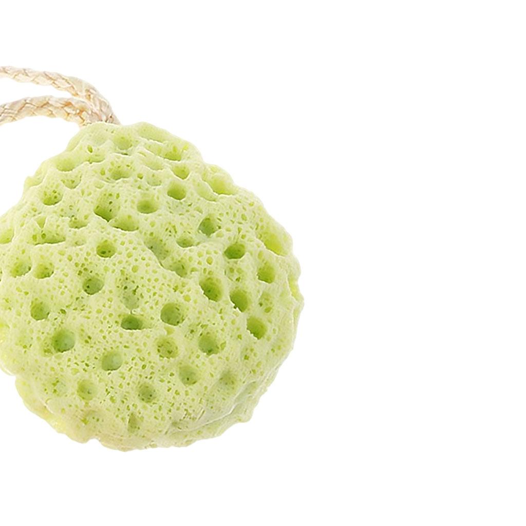 Fun Bath Sponge Soft Cute Massage Quick Drying for Baby Adult Mother Kids Green