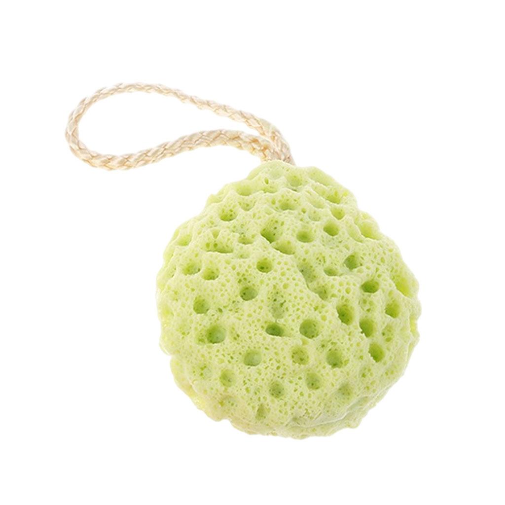 Fun Bath Sponge Soft Cute Massage Quick Drying for Baby Adult Mother Kids Green